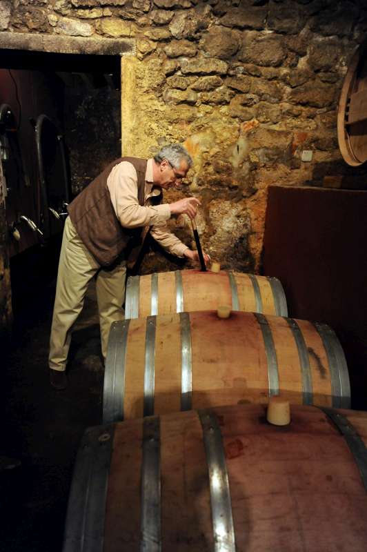 Francois Mitjavile at Tertre Roteboeuf